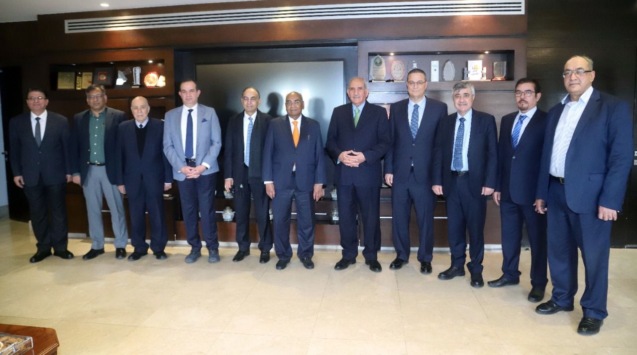 The Board of Directors of the Jordan Phosphate Mines Company held an in-person meeting for the first time since the onset of the COVID-19 pandemic.