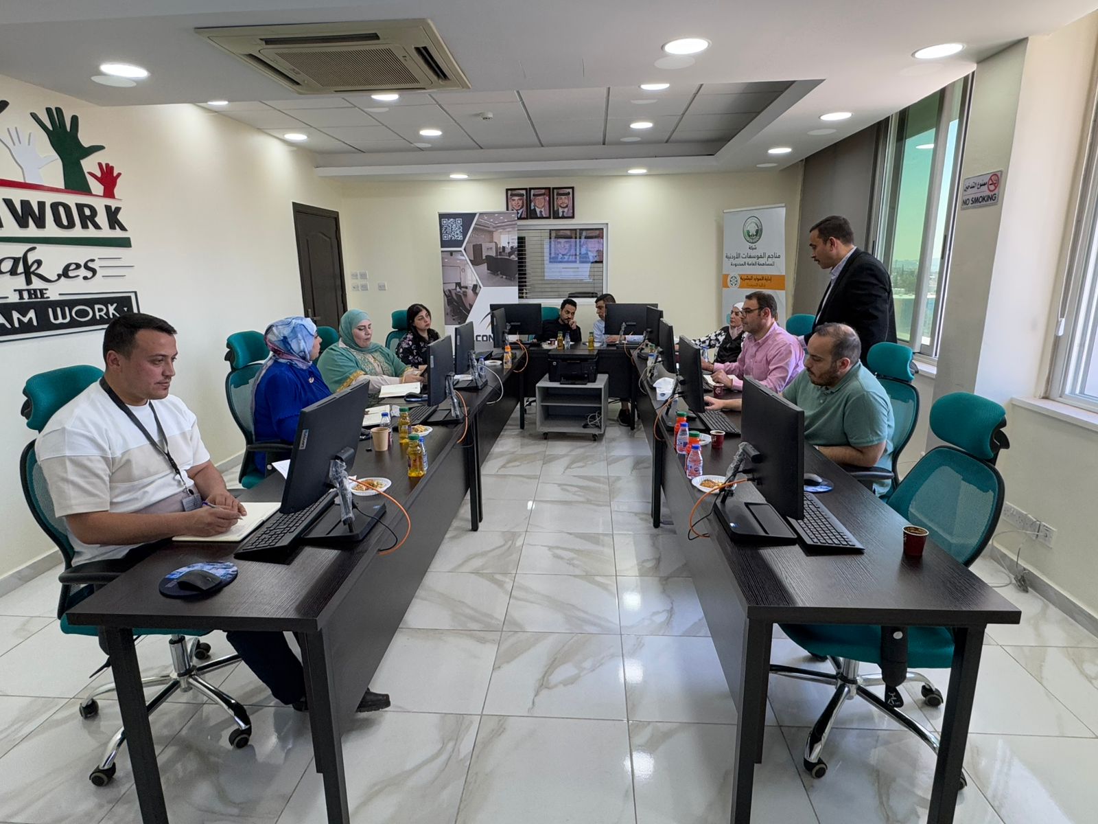 A specialized training course in computer science for the company's employees.