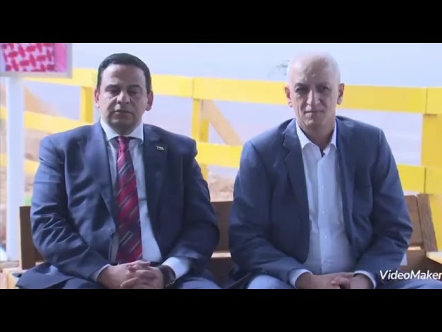 جبل الجبس في مجمع الفوسفات الصناعي بالعقبة&hellip; يكتسي حلّةً خضراء وينبض بالحياة