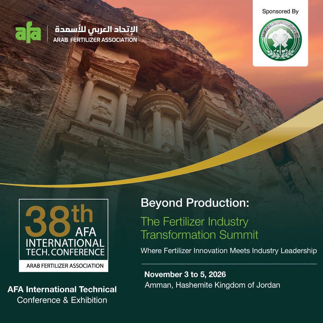 Jordan hosts the 38th Technical Fertilizer Conference and Exhibition